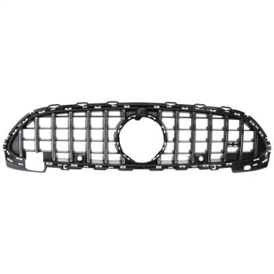 Chrome Shell Grille Assembly Compatible With Mercedes Benz C43 Amg 4Matic 4 Cyl 2.0L C43 Amg 4Matic thumbnail 2