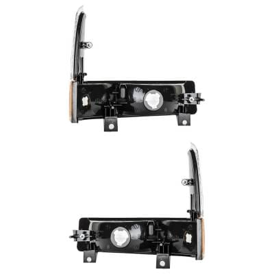New Pair Of Daytime Running Lights Compatible With Ford 2001 2002 2003 2004 2005 By Part Numbers thumbnail 4