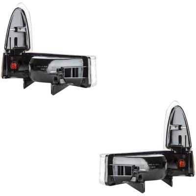 New Pair Of Daytime Running Lights Compatible With Ford 2001 2002 2003 2004 2005 By Part Numbers thumbnail 8