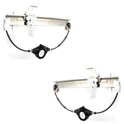 New Front Left And Front Right Window Regulator Compatible With Lincoln Town Car Signature 8 Cyl thumbnail 6
