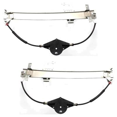New Front Left And Front Right Window Regulator Compatible With Lincoln Town Car Anniversary 8 Cyl thumbnail 8