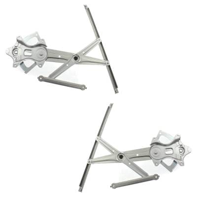 New Front Left And Front Right Window Regulator Compatible With Scion Toyota Corolla Le 4 Cyl 1.8L thumbnail 2