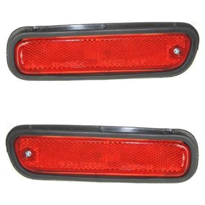 New Rear Left And Rear Right Side Marker Compatible With Honda Accord Ex 6 Cyl 3.0L Accord Lx 4 Cyl