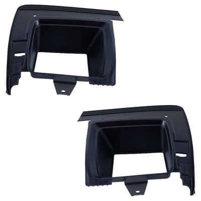 New Front Left And Front Right Tow Eye Cover Compatible With Gmc Sierra 2500 Hd Base 8 Cyl 6.6L thumbnail 2