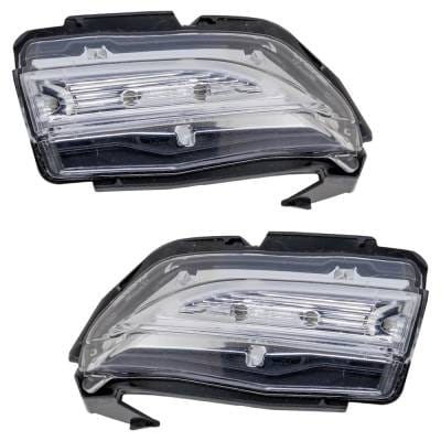 New Pair Of Mirror Turn Signal Light Compatible With Chevrolet Gmc Equinox Lt 4 Cyl 2.0L Equinox thumbnail 4