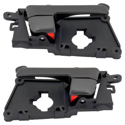 Front Driver And Passenger Side Interior Door Handle Compatible With 2011-2013 Kia Optima Textured thumbnail 12