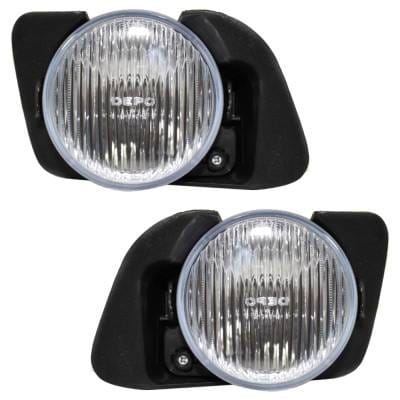 New Front Left And Front Right Fog Light Compatible With Mitsubishi Galant De 4 Cyl 2.4L Galant Gtz