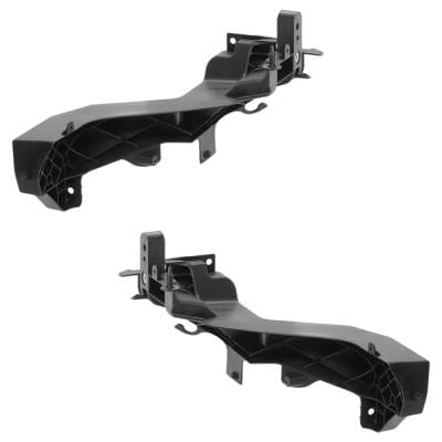 New Pair Of Headlight Bracket Compatible With Jeep Grand Cherokee Overland Summit Grand Cherokee Srt thumbnail 12