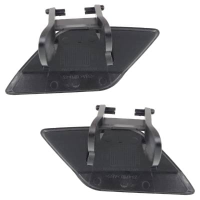 New Pair Of Headlight Washer Cover Compatible With Mercedes Benz E550 Base 8 Cyl 4.7L E550 Base 8 thumbnail 5