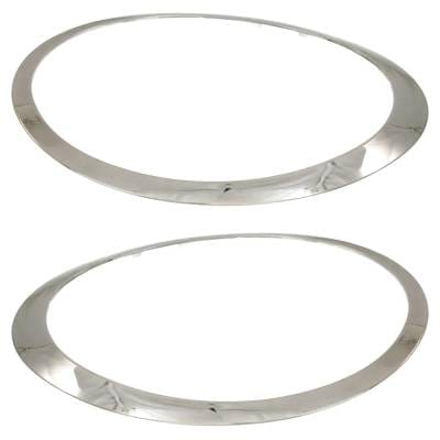 New Pair Of Headlight Bezel Compatible With Mini Cooper S 4 Cyl 2.0L Cooper Roadster 4 Cyl 1.6L thumbnail 4