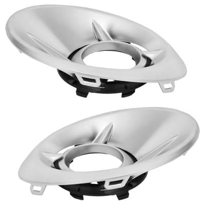 Front Left And Front Right Fog Light Trim Compatible With Mercedes Benz Gla250 Base 4 Cyl 2.0L thumbnail 5