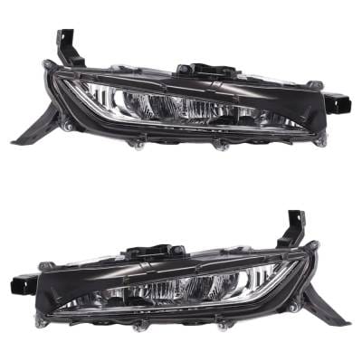 New Front Left And Front Right Fog Light Compatible With Lexus Rx450h Base Rx350l Base 2020-2022 By thumbnail 2