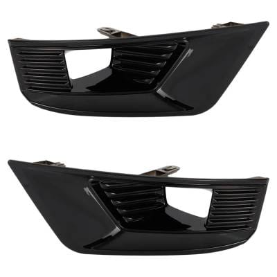 Front Left And Front Right Fog Light Trim Compatible With Nissan Armada Sl 8 Cyl 5.6L 2021-2023 By thumbnail 4