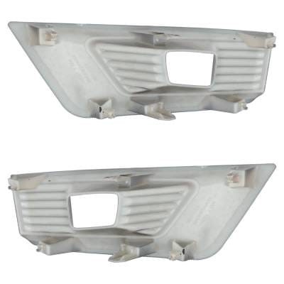 Front Left And Front Right Fog Light Trim Compatible With Nissan Armada Sl 8 Cyl 5.6L 2021-2023 By thumbnail 8