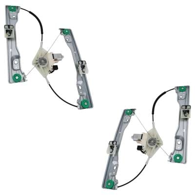 New Front Left And Front Right Window Regulator Compatible With Dodge Jeep Durango Crew 6 Cyl 3.6L thumbnail 4