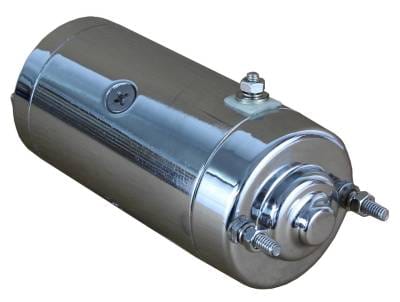Chrome Type Dd Starter Compatible With Harley Davidson Fl Shovelhead Flh Electra Glide 1941-1982 thumbnail 8