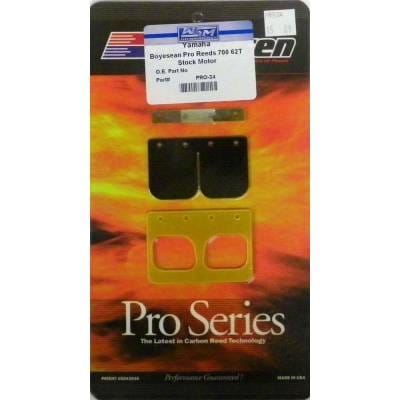 Pro Series Carbon Fiber Reed Valve Petals Compatible With Yamaha 650Cc 701Cc 61X 2-Stroke thumbnail 2