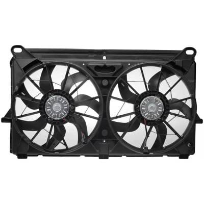 New Cooling Fan Assembly Compatible With Chevrolet Gmc Sierra 1500 Sle 8 Cyl 4.8L Yukon Xl 1500 Slt