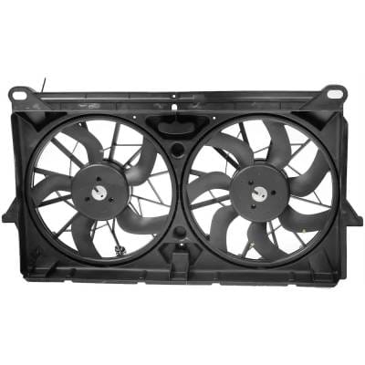 New Cooling Fan Assembly Compatible With Chevrolet Gmc Suburban 1500 Ltz 8 Cyl 5.3L Tahoe Ltz 8 Cyl thumbnail 2