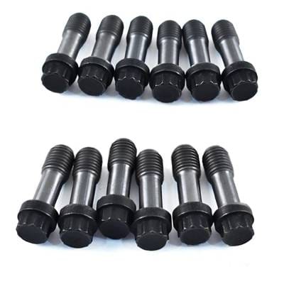 12-Pack Connecting Rod Bolt Compatible With Mercury 2.5L Pro Max 150 200 225 Hp 6-Cyl Outboard thumbnail 2