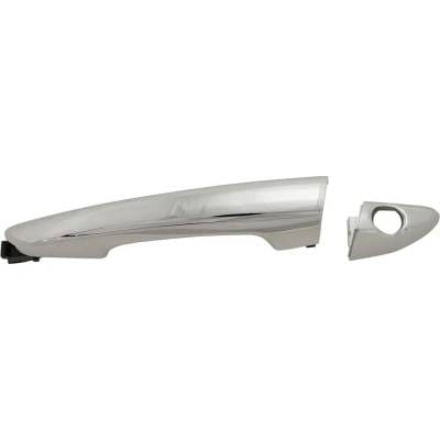 Front Left (Driver Side) Exterior Door Handle Compatible With 2015-2019 Hyundai Sonata Chrome With thumbnail 2