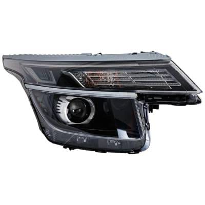 Headlamp Compatible With 2021-2023 Kia Seltos 2.0L 1.6L I4 Nu Halogen Clear Pp Plastic Rk10010099a thumbnail 2