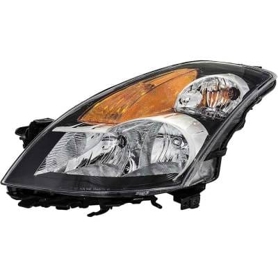 Headlight Compatible With 2007-2009 Nissan Altima 2.5L 3.5L I4 Qr25de Vq35de Right Passenger Side thumbnail 2