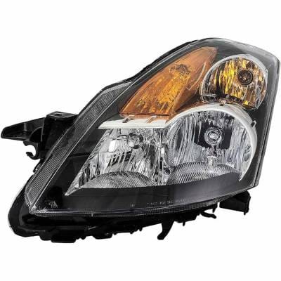 Headlight Compatible With 2007-2009 Nissan Altima 2.5L 3.5L I4 Qr25de Vq35de Right Passenger Side thumbnail 8