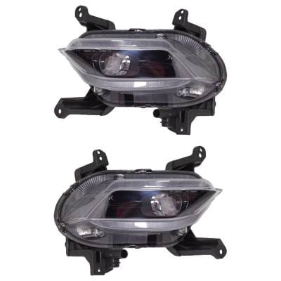 Fog Light Compatible With 2019-2020 Hyundai Santa Fe 2.5L 1.6L I4 191Hp Replaces Hy2592172 thumbnail 4