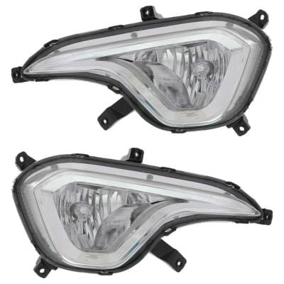 Drl Assembly Compatible With 2013-2016 Hyundai Santa Fe 2.4L 2.0L I4 240Hp Replaces Hy2592144 thumbnail 2