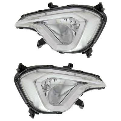 Drl Assembly Compatible With 2013-2016 Hyundai Santa Fe 2.4L 2.0L I4 240Hp Replaces Hy2592144 thumbnail 4