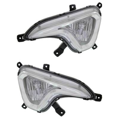 Drl Assembly Compatible With 2013-2016 Hyundai Santa Fe 2.4L 2.0L I4 240Hp Replaces Hy2592144 thumbnail 6