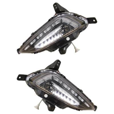 Drl Assembly Compatible With 2016-2018 Hyundai Tucson 2.0L 2.4L I4 181Hp Replaces Hy2592168 thumbnail 2