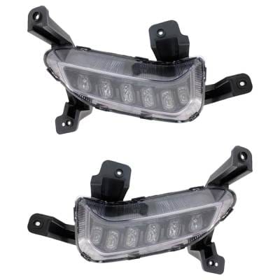 Drl Assembly Compatible With 2017-2018 Hyundai Elantra 2.0L 1.4L I4 128Hp Replaces Hy2562103 thumbnail 2