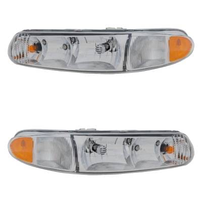 Headlight Compatible With 1997 Buick Century Regal 3.1L V6 L82/Lg8 Replaces Lx2502101 Ch2503128 thumbnail 2