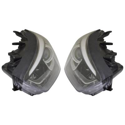Headlight Compatible With 2017-2018 Hyundai Santa Fe Sport 2.4L 2.0L I4 240Hp Replaces Hy2502205 thumbnail 8
