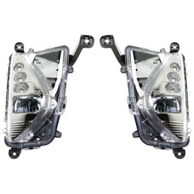 Drl Assembly Compatible With 2016-2018 Toyota Prius 1.8L I4 121Hp Replaces To2592137 81210-47030 thumbnail 2