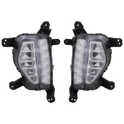 Drl Assembly Compatible With 2017-2019 Hyundai Santa Fe Santa Fe Xl 2.5L 1.6L I4 Smartstream 281Hp thumbnail 2