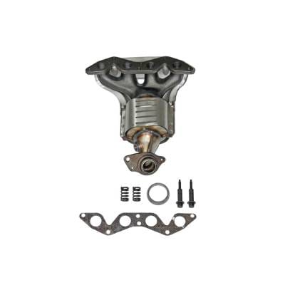 Front Direct-Fit Cat Converter Compatible With 2001-2005 Acura Honda Civic 1.7L 4-Cyl Sohc 16V Vtec thumbnail 6