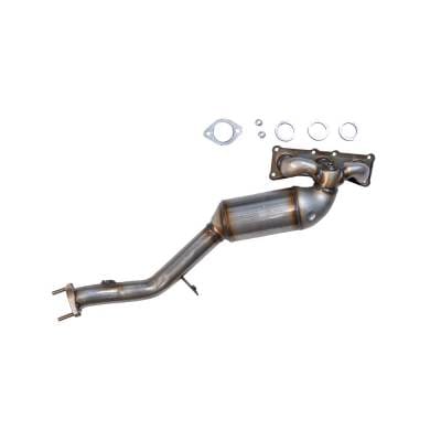 Front Direct-Fit Cat Converter Compatible With 2006 Bmw 328I Xd 3.0L I6 Dohc 24V Replaces Bmw thumbnail 2