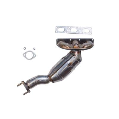 Rear Direct-Fit Cat Converter Compatible With 2001-2003 Bmw 530I X5 3.0L I6 Dohc 24V Replaces Bmw thumbnail 2