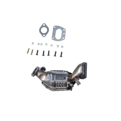 Front Right Direct-Fit Cat Converter Compatible With 2016 Toyota Lexus Van Sienna 1.8L 4-Cyl Dohc thumbnail 2