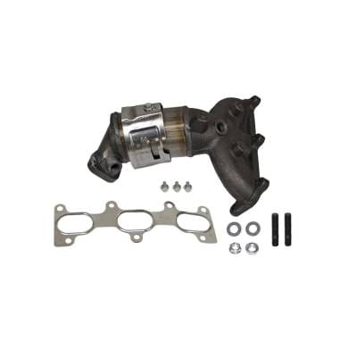 Rear Direct-Fit Cat Converter Compatible With 2005-2009 Kia Hyundai Optima Santa 3.5L V6 Dohc 24V thumbnail 2