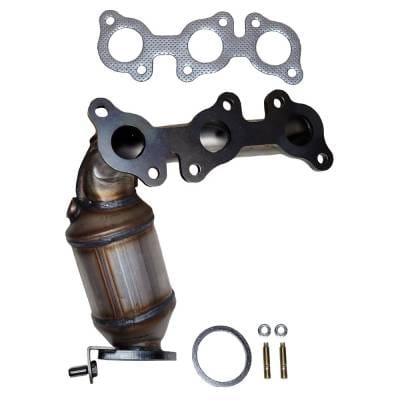 Front Left Direct-Fit Cat Converter Compatible With 1996 Toyota Lexus Van C300 3.0L V6 Dohc 24V thumbnail 2