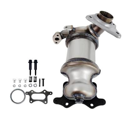 Direct-Fit Cat Converter Compatible With 2009-2010 Honda Fit 2.4L 4-Cyl Dohc I-Vtec Replaces Acura thumbnail 2