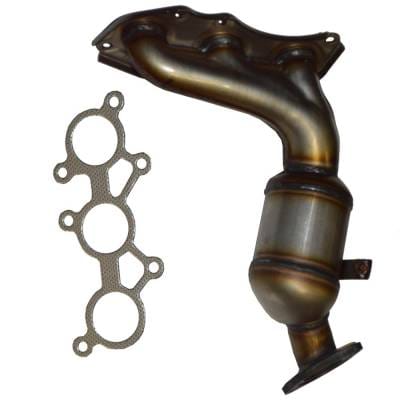 Rear Direct-Fit Cat Converter Compatible With 2006-2010 Toyota Rav4 2.4L 4-Cyl Dohc 16V Replaces thumbnail 2