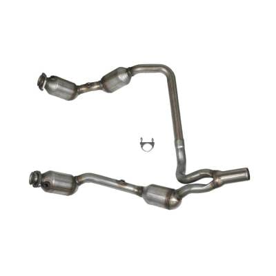 Front Direct-Fit Cat Converter Compatible With 2007-2009 Jeep Wrangler 3.8L V6 Ohv 12V Replaces thumbnail 6
