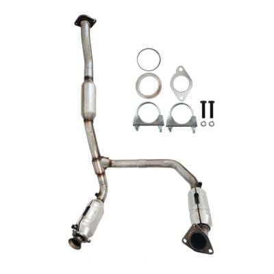 Center Direct-Fit Cat Converter Compatible With 2009-2020 Chevrolet Gmc Van 2500 4.8L V8 Ohv 16V thumbnail 2