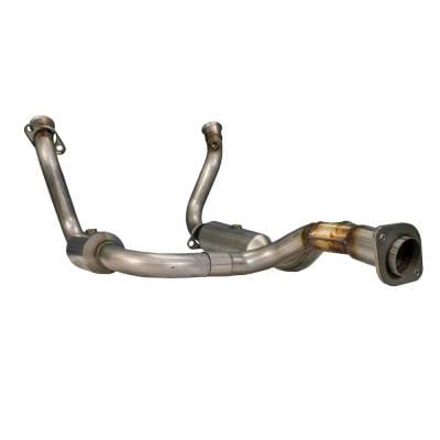 Direct-Fit Cat Converter Compatible With 2008 Ford Super Duty 6.8L V10 Sohc 20V Replaces Ford thumbnail 6