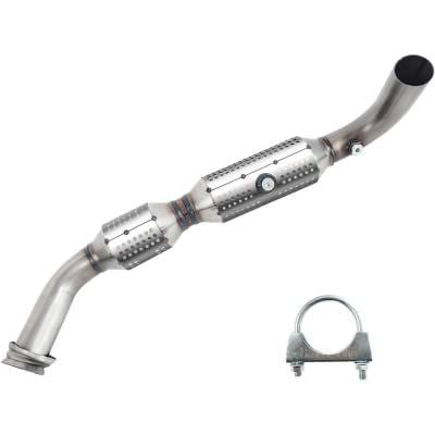 Left Direct-Fit Cat Converter Compatible With 1997-1998 Ford F-150 Pickup 3.0L V6 Ohv 12V Replaces thumbnail 2